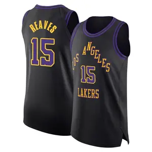 Los Angeles Lakers Authentic Black Austin Reaves 2023/24 City Edition Jersey - Youth