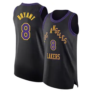 Los Angeles Lakers Authentic Black Kobe Bryant 2023/24 City Edition Jersey - Men's