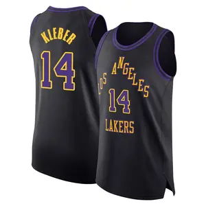 Los Angeles Lakers Authentic Black Maxi Kleber 2023/24 City Edition Jersey - Men's