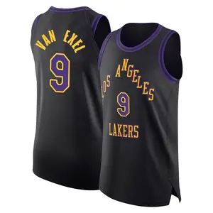 Los Angeles Lakers Authentic Black Nick Van Exel 2023/24 City Edition Jersey - Youth