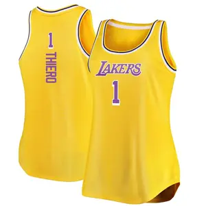 Los Angeles Lakers Authentic Gold Adou Thiero 2020/21 Jersey - Icon Edition - Youth