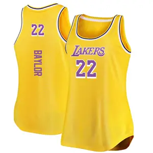 Los Angeles Lakers Authentic Gold Elgin Baylor 2020/21 Jersey - Icon Edition - Men's