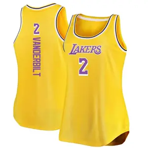 Los Angeles Lakers Authentic Gold Jarred Vanderbilt 2020/21 Jersey - Icon Edition - Men's