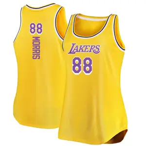 Los Angeles Lakers Authentic Gold Markieff Morris 2020/21 Jersey - Icon Edition - Men's