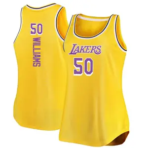 Los Angeles Lakers Authentic Gold Nate Williams 2020/21 Jersey - Icon Edition - Men's