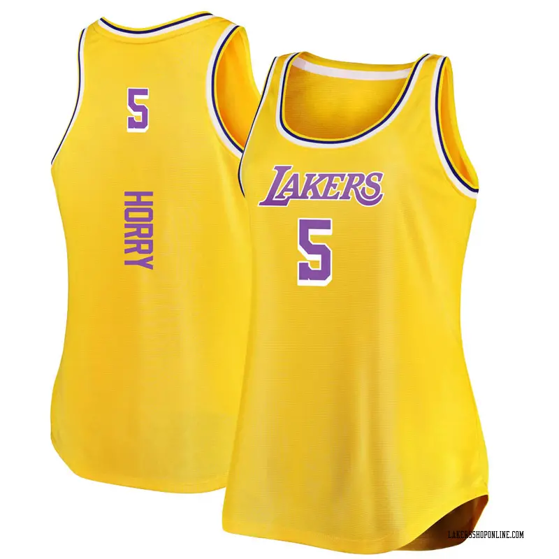 Los Angeles Lakers Authentic Gold Robert Horry 2020/21 Jersey - Icon Edition - Men's