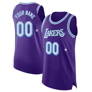 Los Angeles Lakers Authentic Purple Custom 2021/22 Jersey - City Edition - Youth