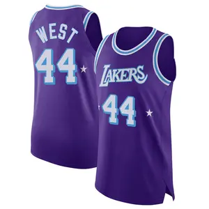 Los Angeles Lakers Authentic Purple Jerry West 2021/22 Jersey - City Edition - Youth