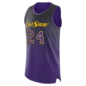 Los Angeles Lakers Authentic Purple Kobe Bryant 2024/25 City Edition Jersey - Men's