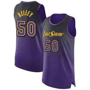 Los Angeles Lakers Authentic Purple Kylor Kelley 2024/25 City Edition Jersey - Men's