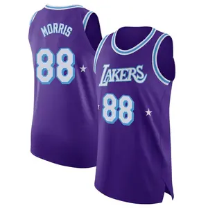 Los Angeles Lakers Authentic Purple Markieff Morris 2021/22 Jersey - City Edition - Men's