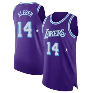 Los Angeles Lakers Authentic Purple Maxi Kleber 2021/22 Jersey - City Edition - Youth