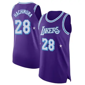 Los Angeles Lakers Authentic Purple Rui Hachimura 2021/22 Jersey - City Edition - Youth