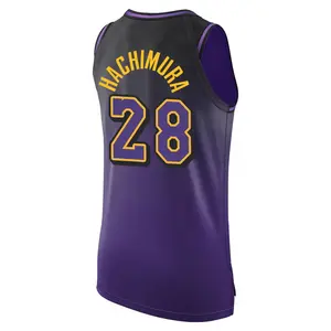 Los Angeles Lakers Authentic Purple Rui Hachimura 2024/25 City Edition Jersey - Men's