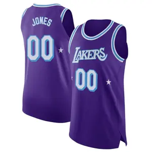 Los Angeles Lakers Authentic Purple Tevian Jones 2021/22 Jersey - City Edition - Youth