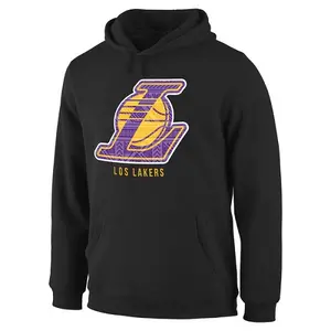 Los Angeles Lakers Black Noches Enebea Pullover Hoodie - - Men's