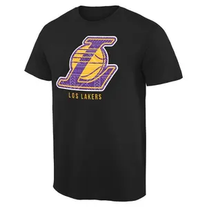 Los Angeles Lakers Black Noches Enebea T-Shirt - - Men's
