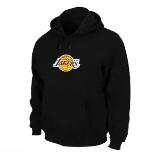 Los Angeles Lakers Black Pullover Hoodie - - Men's