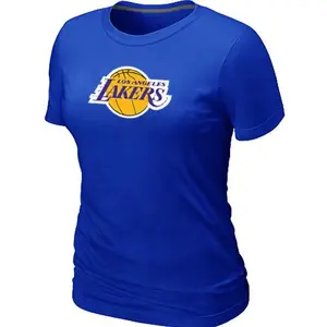 Los Angeles Lakers Blue Big & Tall Primary Logo T-Shirt - - Women's