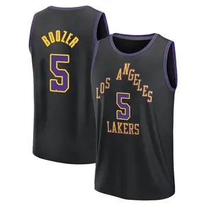 Los Angeles Lakers Fast Break Black Carlos Boozer 2023/24 City Edition Jersey - Youth