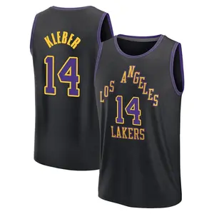 Los Angeles Lakers Fast Break Black Maxi Kleber 2023/24 City Edition Jersey - Men's