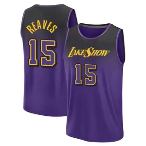 Los Angeles Lakers Fast Break Purple Austin Reaves Fanatics 2024/25 City Edition Jersey - Youth