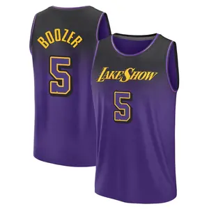 Los Angeles Lakers Fast Break Purple Carlos Boozer Fanatics 2024/25 City Edition Jersey - Youth
