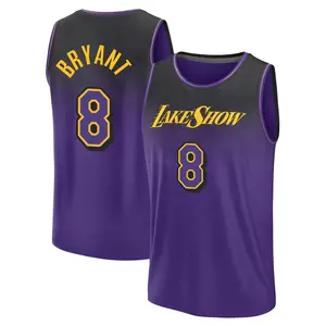 Los Angeles Lakers Fast Break Purple Kobe Bryant Fanatics 2024/25 City Edition Jersey - Men's