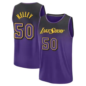 Los Angeles Lakers Fast Break Purple Kylor Kelley Fanatics 2024/25 City Edition Jersey - Youth