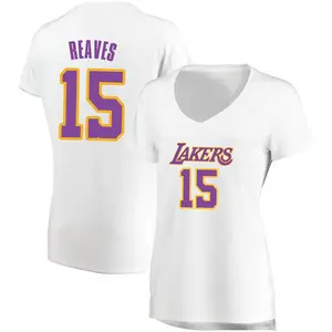 Los Angeles Lakers Fast Break White Austin Reaves Jersey - Association Edition - Women's
