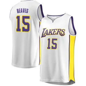 Los Angeles Lakers Fast Break White Austin Reaves Jersey - Association Edition - Youth