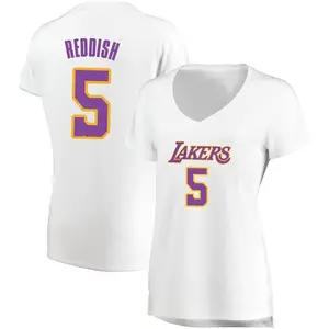 Los Angeles Lakers Fast Break White Cam Reddish Jersey - Association Edition - Women's