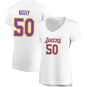 Los Angeles Lakers Fast Break White Kylor Kelley Jersey - Association Edition - Women's