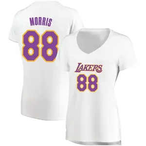 Los Angeles Lakers Fast Break White Markieff Morris Jersey - Association Edition - Women's