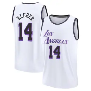 Los Angeles Lakers Fast Break White Maxi Kleber 2022/23 City Edition Jersey - Youth