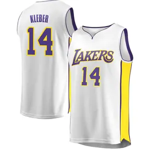Los Angeles Lakers Fast Break White Maxi Kleber Jersey - Association Edition - Men's