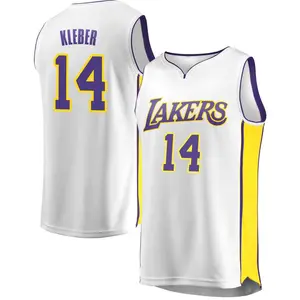 Los Angeles Lakers Fast Break White Maxi Kleber Jersey - Association Edition - Youth
