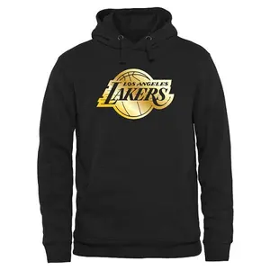 Los Angeles Lakers Gold Collection Pullover Hoodie - Black - Men's