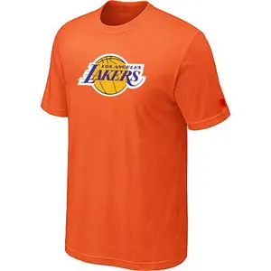 Los Angeles Lakers Orange Big & Tall Primary Logo T-Shirt - - Men's