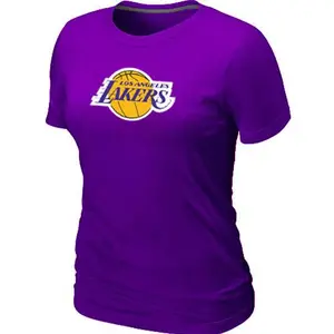 Los Angeles Lakers Purple Big & Tall Primary Logo T-Shirt - - Women's