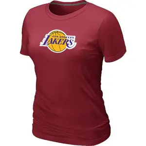 Los Angeles Lakers Red Big & Tall Primary Logo T-Shirt - - Women's
