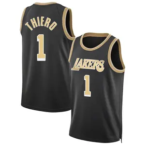 Los Angeles Lakers Swingman Black Adou Thiero Select Series Jersey - Men's