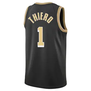 Los Angeles Lakers Swingman Black Adou Thiero Select Series Jersey - Youth