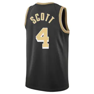 Los Angeles Lakers Swingman Black Byron Scott Select Series Jersey - Youth