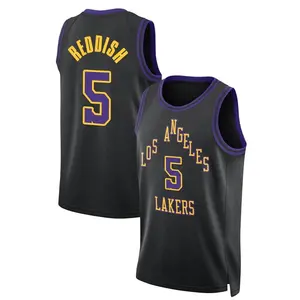 Los Angeles Lakers Swingman Black Cam Reddish 2023/24 City Edition Jersey - Men's