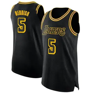 Los Angeles Lakers Swingman Black Cam Reddish Jersey - City Edition - Men's