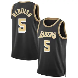 Los Angeles Lakers Swingman Black Cam Reddish Select Series Jersey - Men's