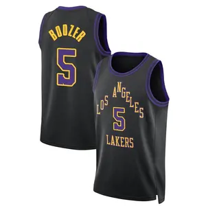 Los Angeles Lakers Swingman Black Carlos Boozer 2023/24 City Edition Jersey - Men's