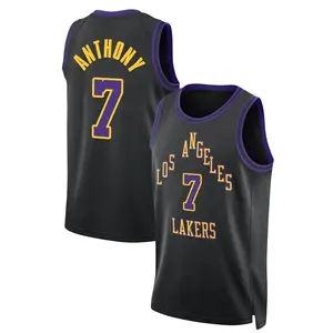 Los Angeles Lakers Swingman Black Carmelo Anthony 2023/24 City Edition Jersey - Men's