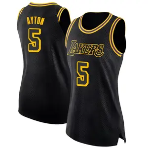 Los Angeles Lakers Swingman Black Deandre Ayton Jersey - City Edition - Women's